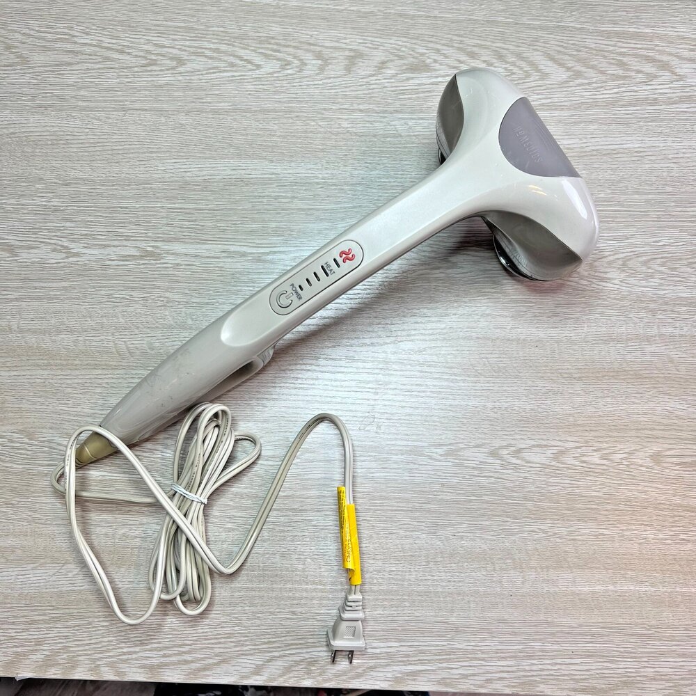 HoMedics HHP-350 Percussion Pro Handheld Electric Full Body Massager with Heat
